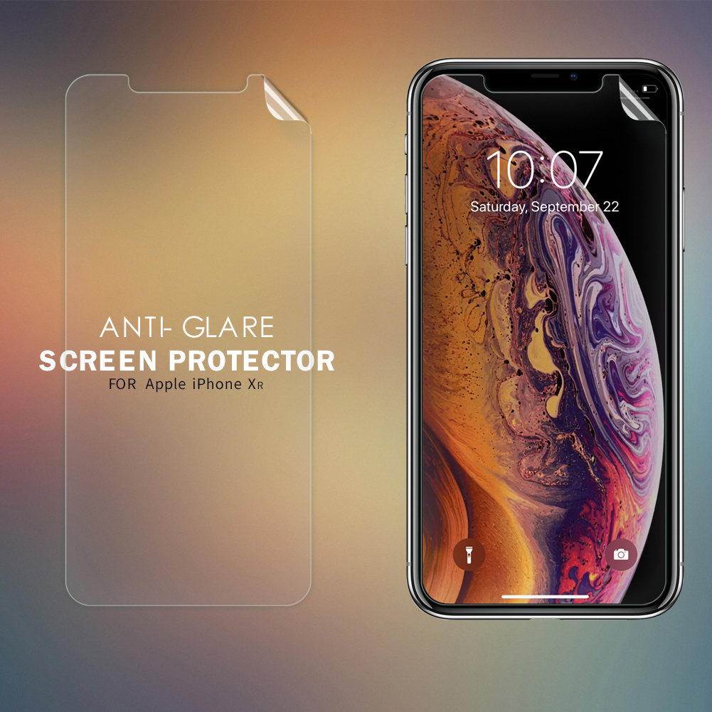 Nillkin-Matte-PET-Screen-Protector-With-Rear-Camera-Lens-Protector-For-iPhone-XR-Anti-Glare-Film-1372977-1